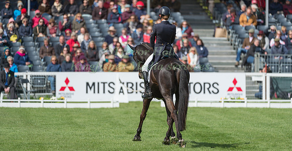 Kathryn Robinson (CAN) riding Let it Bee in the Dressage phase  of  the 2017 Mitsubishi Motors  Badminton Horse Trials