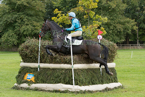 IZZY TAYLOR (GBR) RIDING BE TOUCHABLE