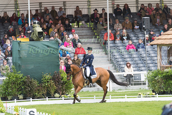 Michael Jung (GER) riding La Biosthetique Sam FBW in the Dressage phase  of  the 2017 Mitsubishi Motors  Badminton Horse Trials