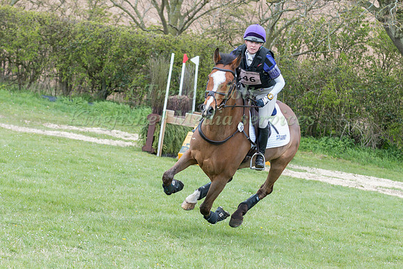 JESSICA CAMPBELL (GBR) AND AGHALAAN WEE DAN