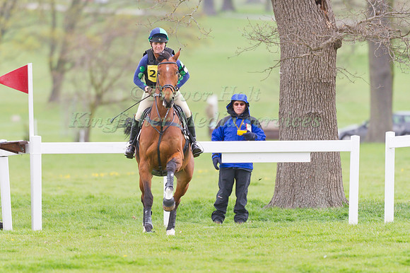 Polly Stockton and Imperial Trump Leaving the Start Box