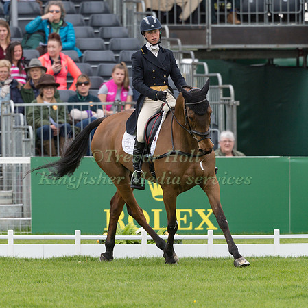Emily Philp (GBR) and  Camembert