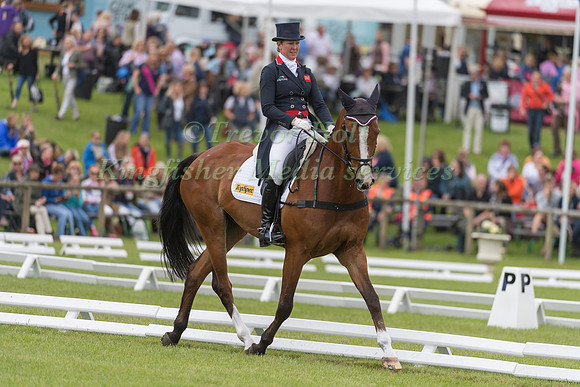 NICOLA WILSON (GBR) AND ONE TWO MANY TAKING PART IN THE DRESSAGE PHASE OF THE  CCI THREE STAR COMPETITION AT THE 2017 EQUI-TREK BRAMHAM INTERNATIONAL HORSE TRIALS