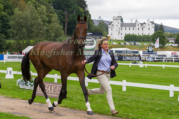 Pippa Funnell of Great Britain with Sandman 7