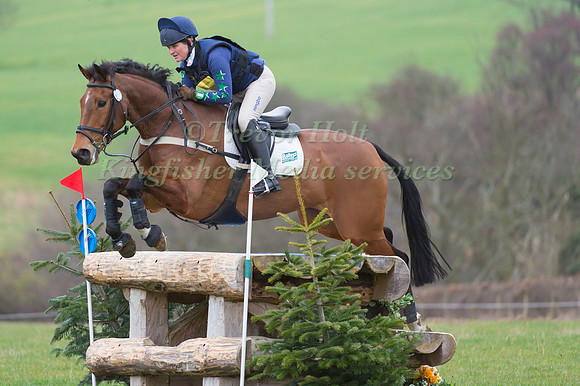 Polly Stockton (GBR) riding Imperial Trump