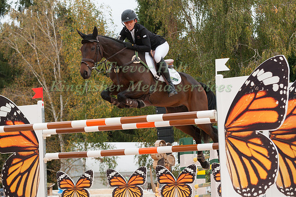 Caroline Powell (NZL) riding Spice Sensation