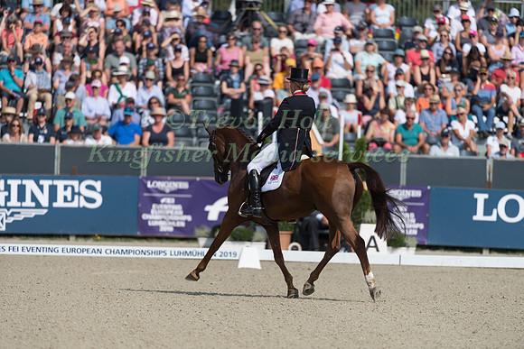 Kristina Cook (GBR) and Billy the Red