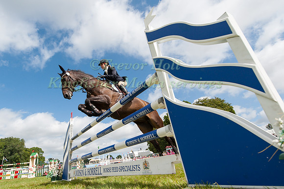 STACEY L SHIMMONS (GBR) RIDING ORIONS PROMISE