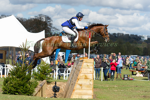 Kristina Cook  riding Billy The Red