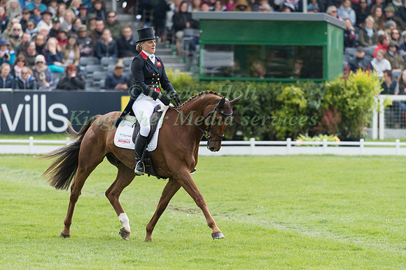 Kristina Cook (GBR) and  Billy The Red