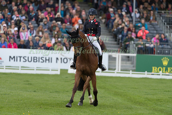 Laura Collett (GBR) and  Mr Bass