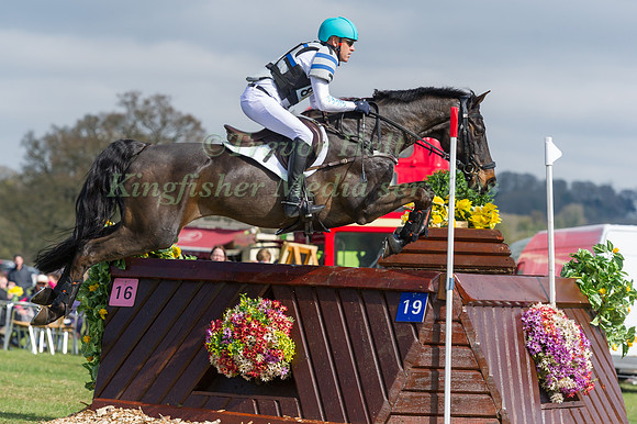 ANDREW HOY (AUS) RIDING  CHEEKY CALIMBO
