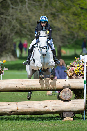 Abigail Unwin riding  LUNAR VISION