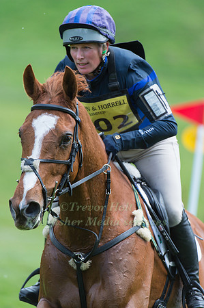 Zara Phillips riding  DROPS OF BRANDY