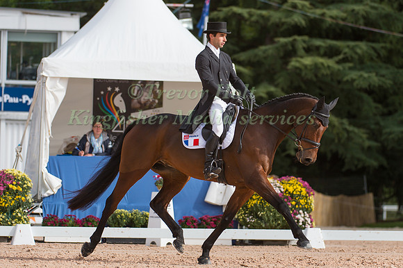Nicolas Astier of France riding Piaf De B'Neville