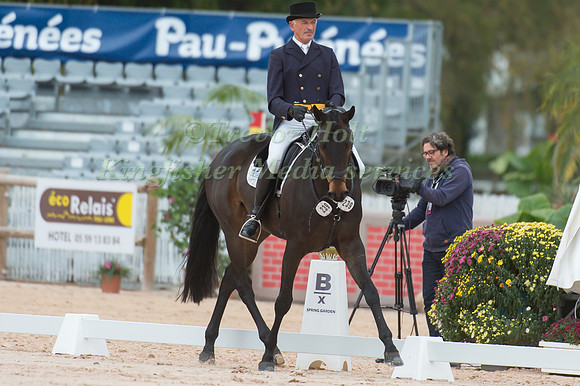 Elmar Lesch of Germany riding Rough Diamond