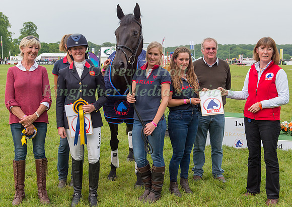 Team Wilson at the prize giving for the CIC***