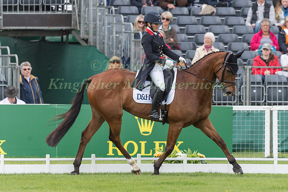 Laura Collett (GBR) and  Mr Bass