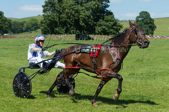 Harness racing at Helifield , Yorkshire