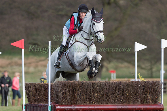 KIRSTY SHORT  RIDING  COSSAN LAD
