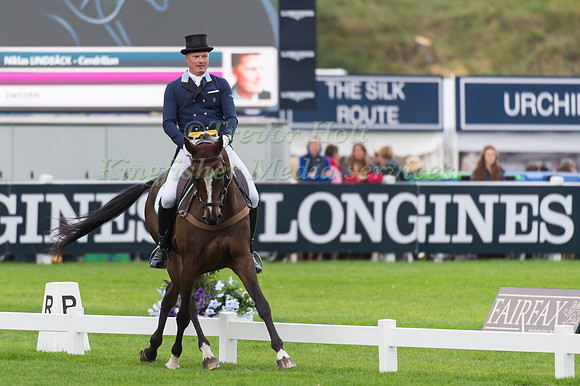 Niklas Lindback of Sweden riding Cendrillon
