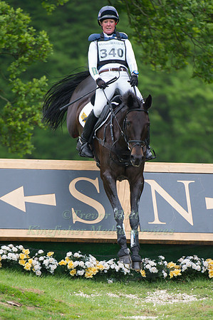 Nicola  Wilson (GBR) riding  Annie Clover