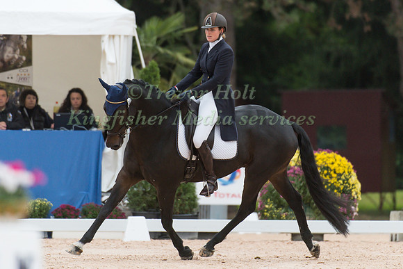Eef Hamers of the Netherlands riding Balou