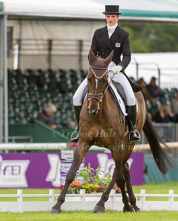 Sophie Jenman (GBR) and  Geronimo