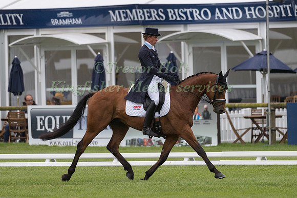 LUDWIG  SVENNERSTAL (SWE) AND STINGER TAKING PART IN THE DRESSAGE PHASE OF THE  CCI THREE STAR COMPETITION AT THE 2017 EQUI-TREK BRAMHAM INTERNATIONAL HORSE TRIALS
