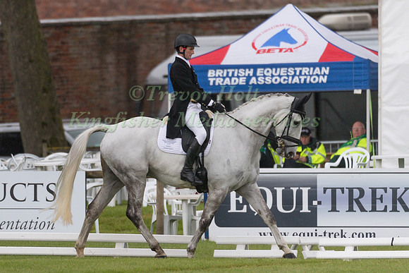 TYLER CASSELLS (GBR) AND MACHISMO STAR TAKING PART IN THE DRESSAGE PHASE OF THE  CCI THREE STAR COMPETITION AT THE 2017 EQUI-TREK BRAMHAM INTERNATIONAL HORSE TRIALS