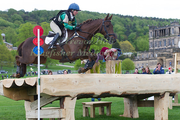 Alex Postolowsky riding  ISLANMORE GINGER