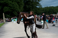 CAROLINE  POWELL (NZL) AND ON THE BRASH AT THE EQUI-TREK CCI *** FINAL HORSE INSPECTION OF THE 2017 BRAMHAM INTERNATIONAL HORSE TRIALS