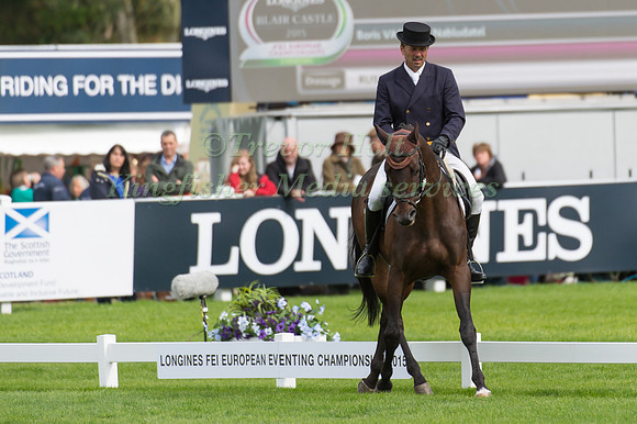 Boris Vasilev of Russia riding Nabludatel