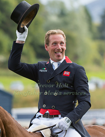 Oliver Townend of Great Britain riding Fenyas Elegance