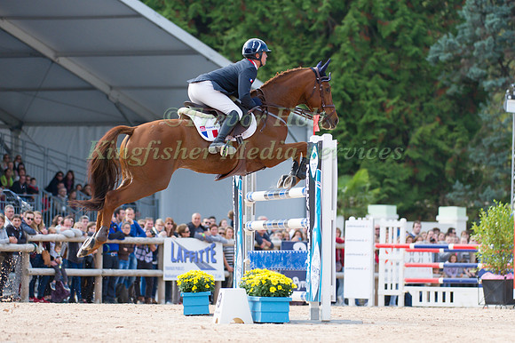 Karim Florent Laghouag of France riding Punch De L'Esques