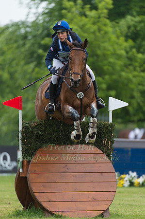 Katherine  Coleman (USA) riding  Longwood