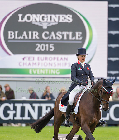 Pippa Funnell of Great Britain riding Sandman 7