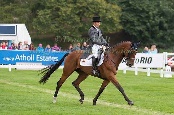 Carlos Diaz Fernandez of Spain riding Junco CP