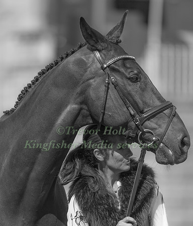 CAROLINE  POWELL (NZL) AND ON THE BRASH AT THE EQUI-TREK CCI *** FINAL HORSE INSPECTION OF THE 2017 BRAMHAM INTERNATIONAL HORSE TRIALS