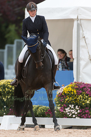 Eef Hamers of the Netherlands riding Balou
