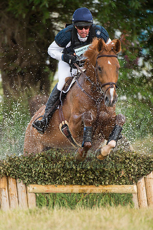 Dag  Albert (SWE) riding Lucille II