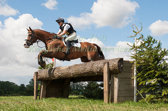 Jeanette Brakewell  riding North Astor Rossco