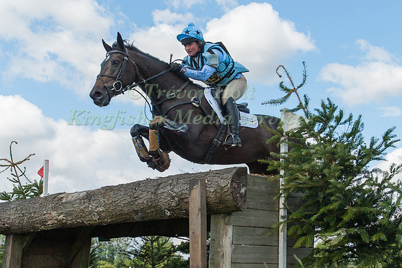 Alice Pearson  riding Samba