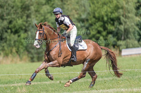Jeanette Brakewell  riding North Astor Rossco