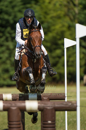 Bill  Levett (AUS) riding Improvise