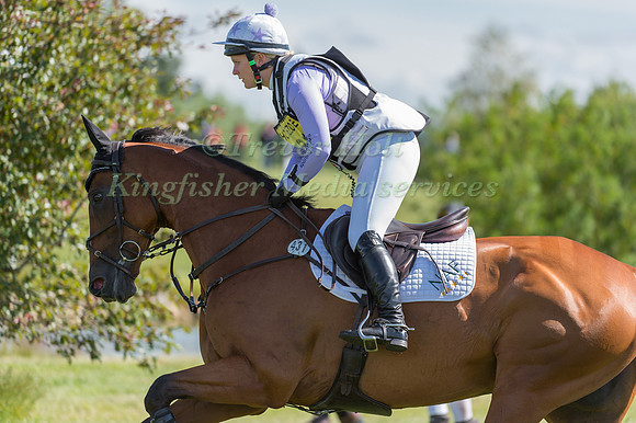 Gemma Tattersall  riding Arctic Soul