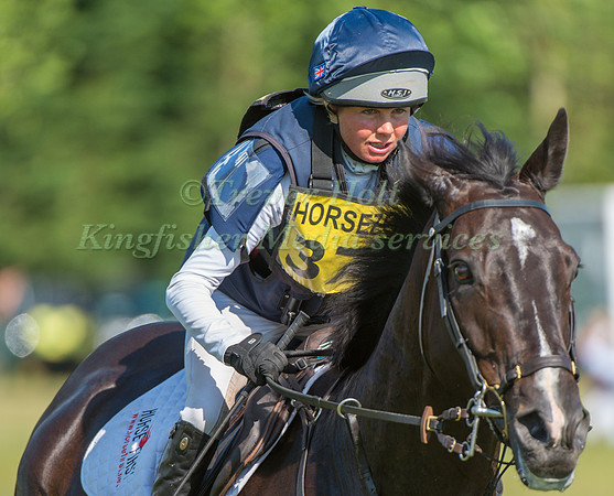 Louise Harwood  riding Jenga II