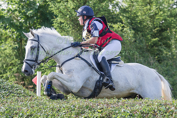 Sophie Brown  riding Wil