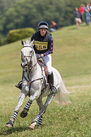 Gina Ruck  riding Rehy Too
