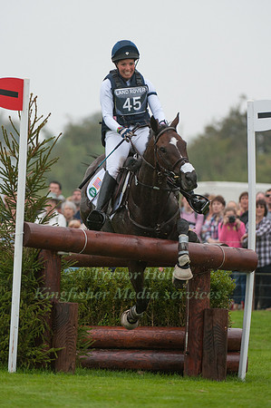 Meghan Odonoghue (USA) riding Pirate competing in the Cross Country Phase